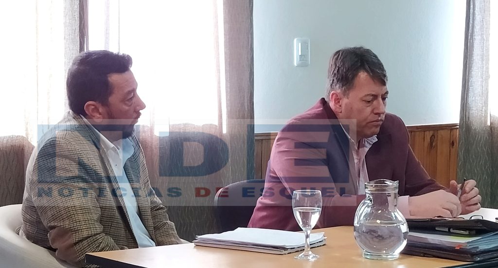 Castro Ramos con el abogado Marcelo Macayo