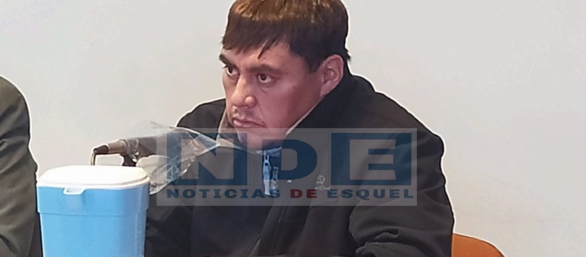 El acusado Daniel Andrés Napal