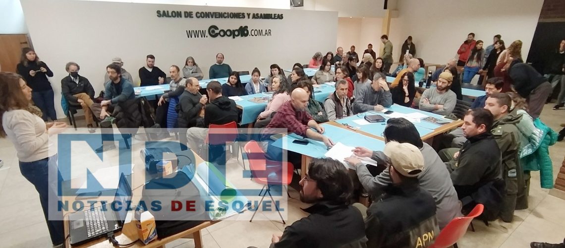 Nadia Bravo como Subsecretaría de Conservación y Áreas Protegidas de Chubut