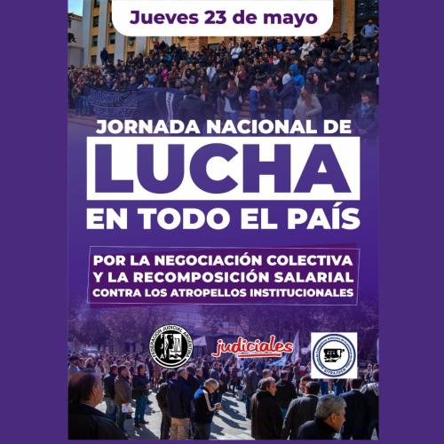 23-5-2024 judicial jornada de lucha nacional