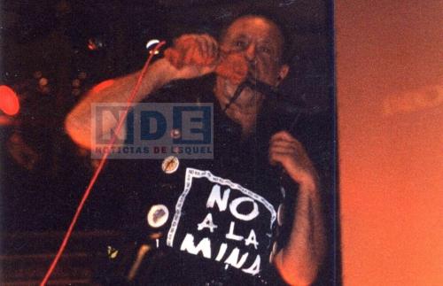 leon gieco no a la mina fiesta del esqui