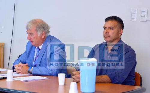 El acusado Moreno y su abogado Gabalachis