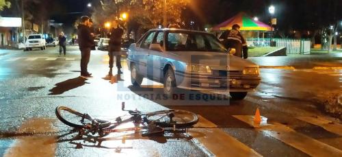 3-6-2023 siniestro vial ciclista lesionada