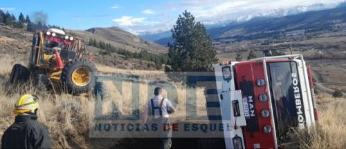 20-6-2023 rescataron camion bomberos volco
