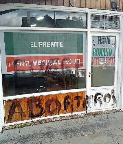 28-7-2023 vandalismo local frente vecinal