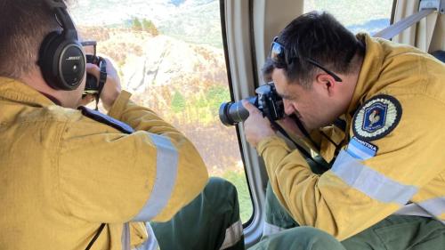 1-2-2024 peritos policia federal incendio parque nacional los alerces